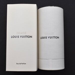 Louis Vuitton White Perfume Box & bottle holder only!